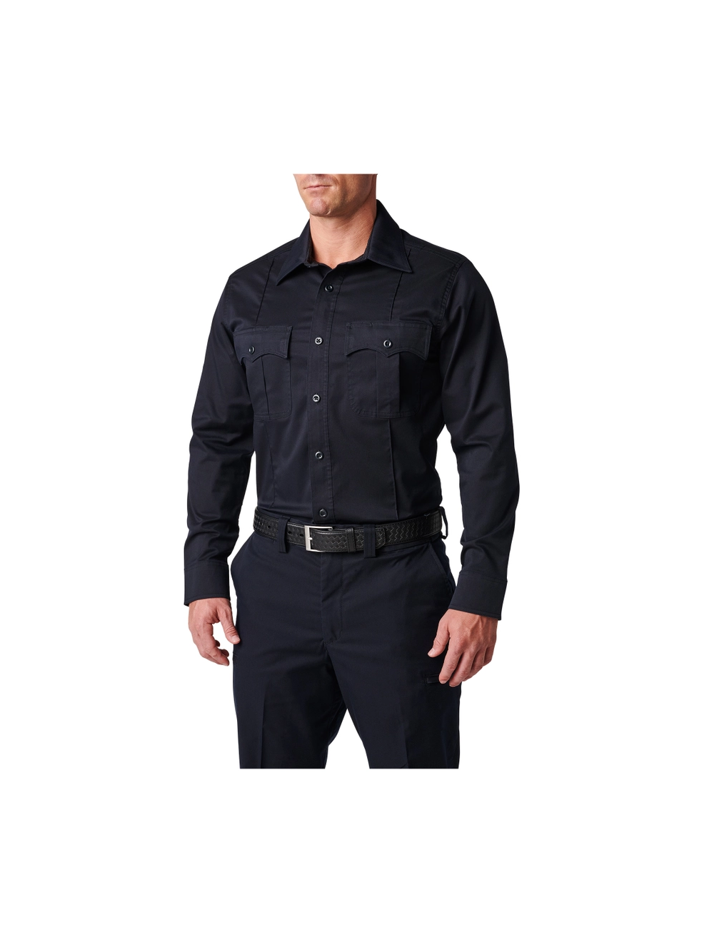 5.11 Tactical Stryke PDU Twill Long Sleeve Shirt Midnight Blue