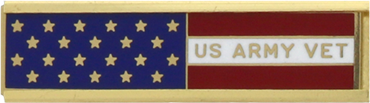 Blackinton United States Army Vet Recognition Bar