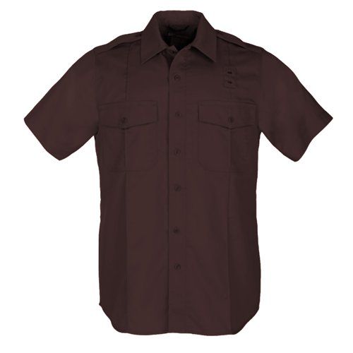5.11 Class A Taclite PDU Shirt Short Sleeve- Brown