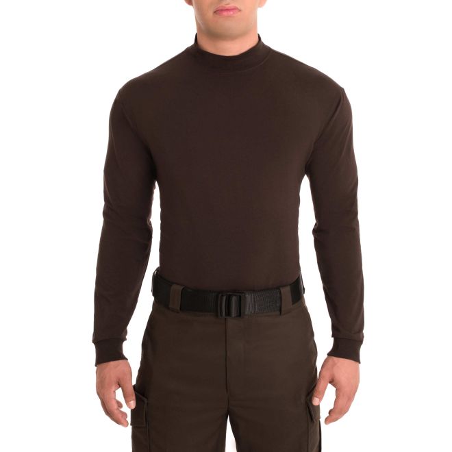 Blauer Mock Turtleneck
