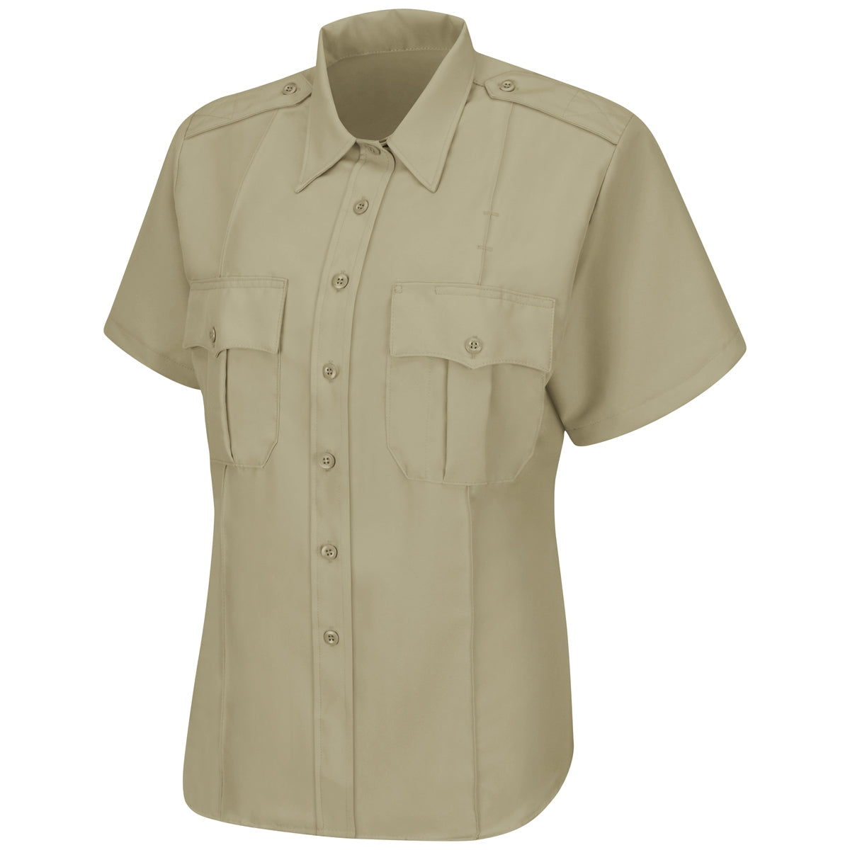Horace Small Sentry Short Sleeve Shirt-Silver Tan