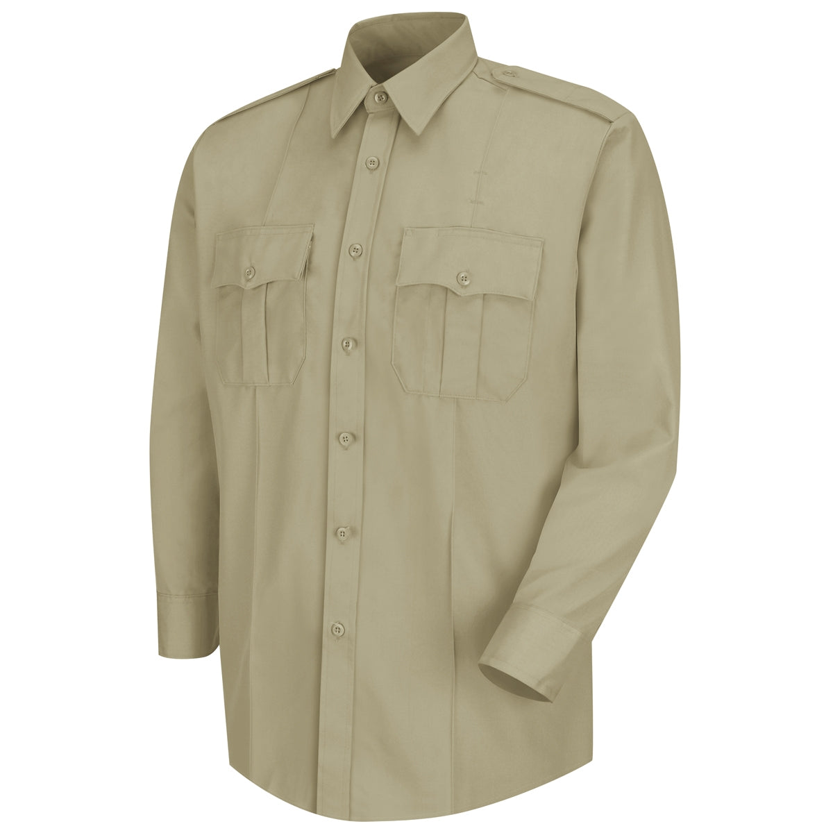 Horace Small Deputy Deluxe Long Sleeve Shirt-Silver Tan