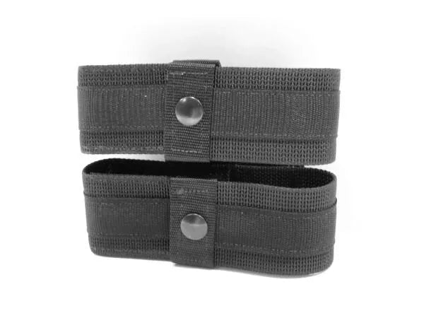 K & W Double Horizontal Magazine Pouch- Double Stack- Belt