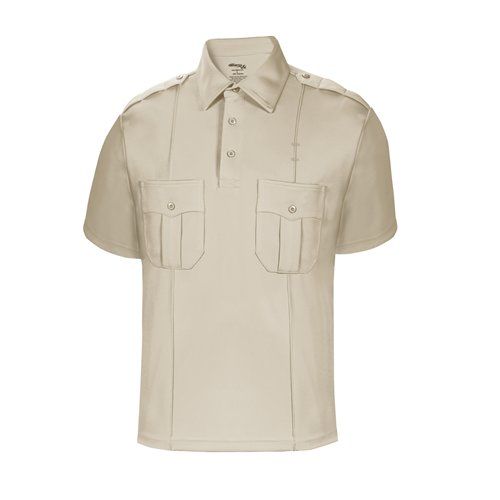 Elbeco UFX Short Sleeve Uniform Polo-Tan