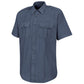 Horace Small Sentry Short Sleeve Shirt With Zipper Front-Brown