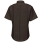 Horace Small Sentry Short Sleeve Shirt With Zipper Front-Brown