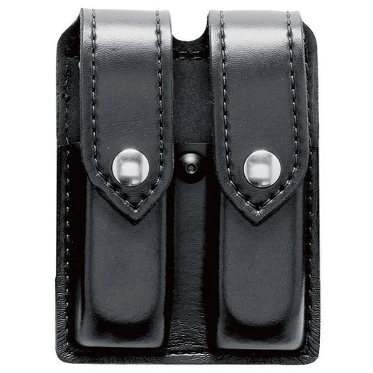 Safariland 77 - DOUBLE MAGAZINE POUCH CHROME SNAP