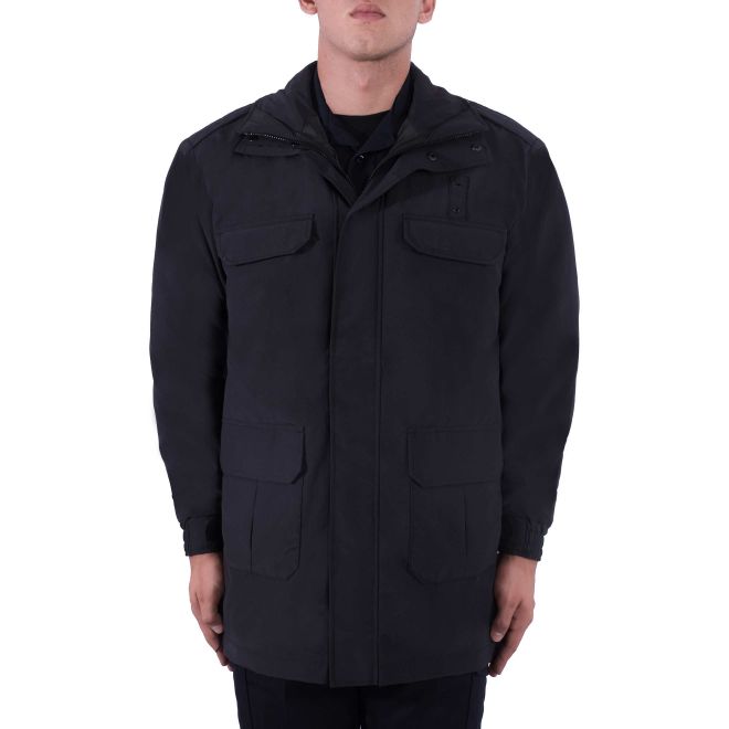 Blauer B.Dry Full Length Parka-Dark Navy